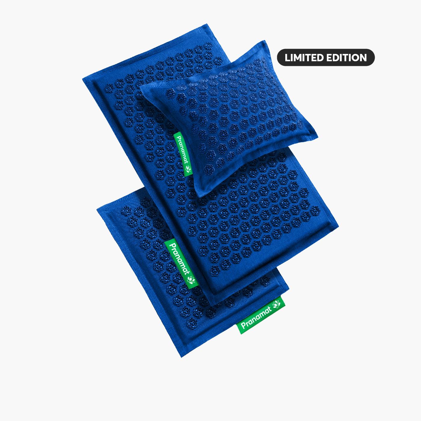 Mata + Poduszka + Mini (Monaco Blue)