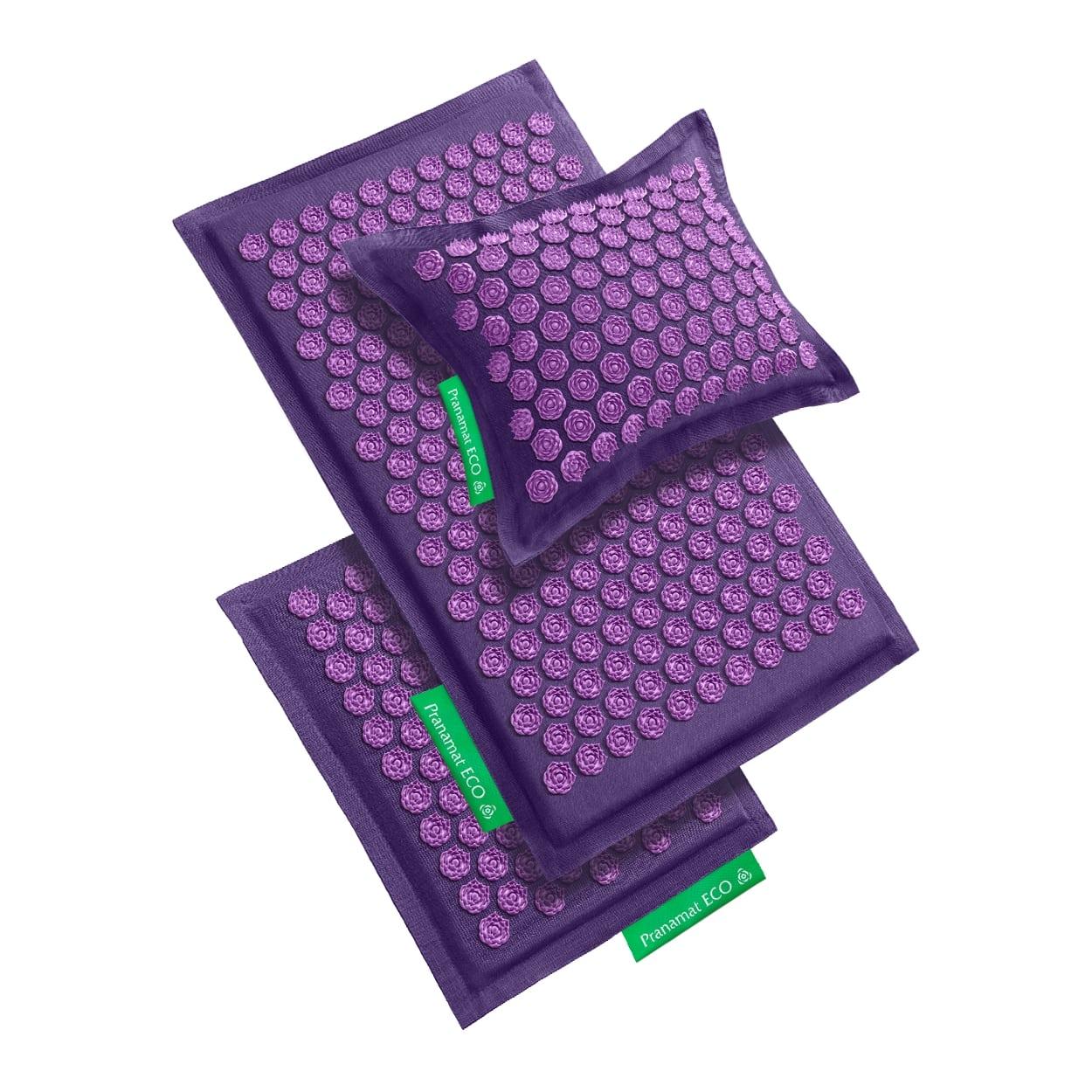 Zestaw Pranamat (Mata + Poduszka + Pranamat Mini) Lavender
