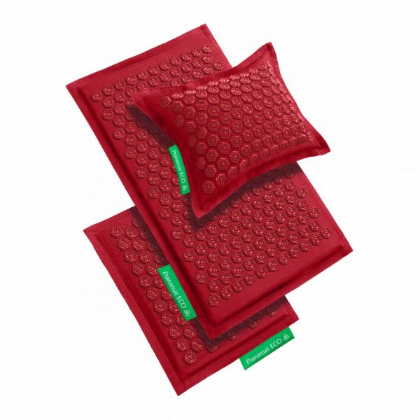 Pranamat + PranaPillow + Mini (Burgundy)
