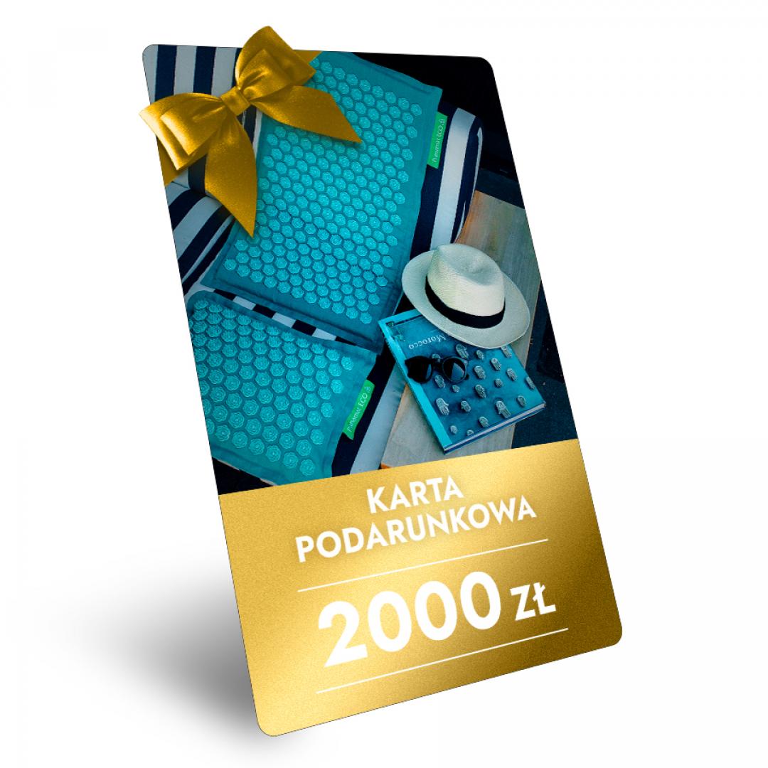 Karta podarunkowa 2000zł